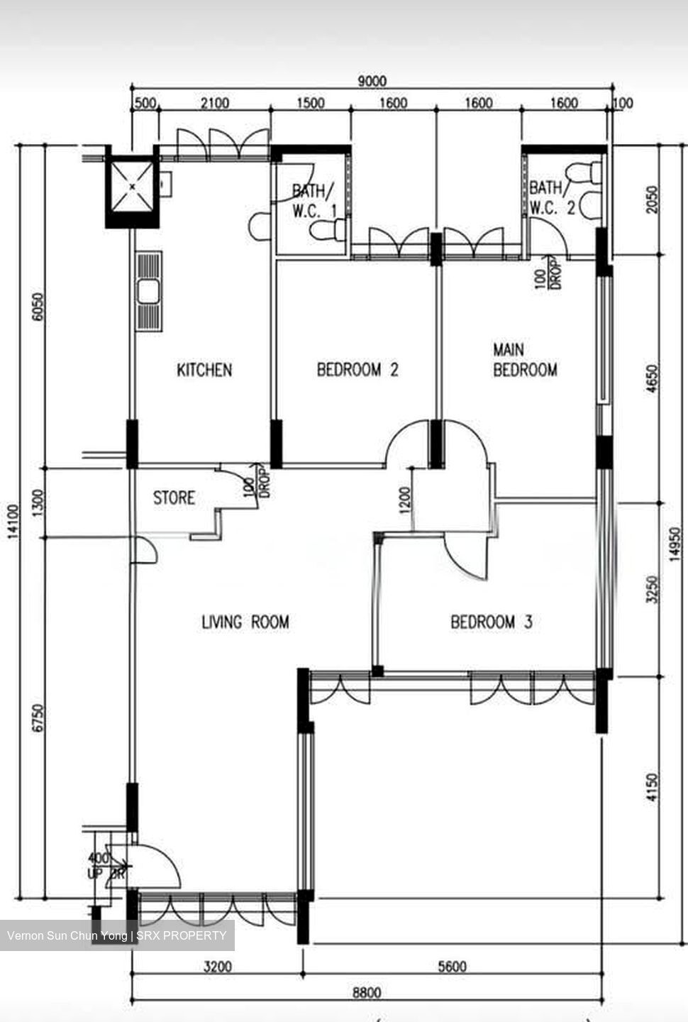 Blk 164 Woodlands Street 13 (Woodlands), HDB 4 Rooms #565170111